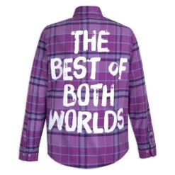 Disney Hannah Montana Flannel Shirt For Adults By Cakeworthy
