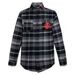 Disney Darth Maul Flannel Shirt For Adults By Cakeworthy – Star Wars: Episode 1 – The Phantom Menace