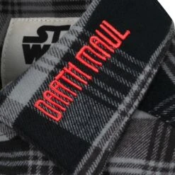 Disney Darth Maul Flannel Shirt For Adults By Cakeworthy – Star Wars: Episode 1 – The Phantom Menace -Clothing Shop 5303058250119 4