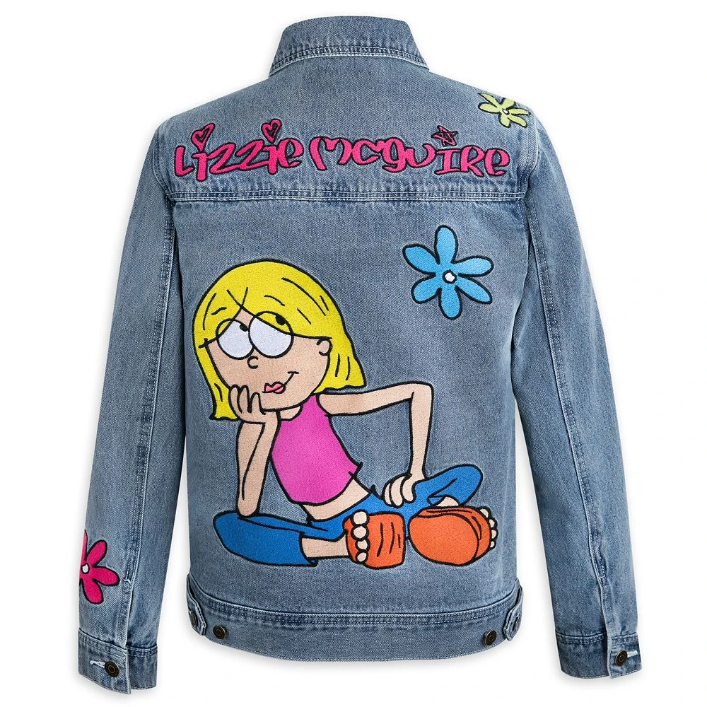 Lizzie McGuire Denim Jacket for Adults by Cakeworthy Disney Lizzie McGuire Denim Jacket For Adults By Cakeworthy -Clothing Shop 5305058250092 1