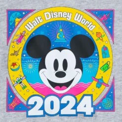 Mickey Mouse Zip Hoodie For Kids – Walt Disney World 2024 -Clothing Shop 5402057390013 3