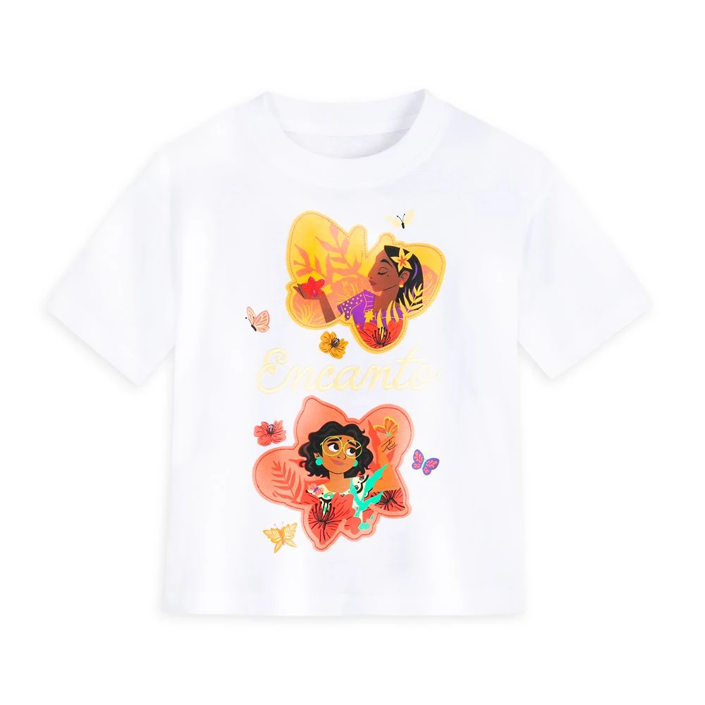 Mirabel and Isabel Fashion T-Shirt for Girls – Encanto Disney Mirabel And Isabel Fashion T-Shirt For Girls – Encanto -Clothing Shop 5404057430034