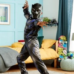 Disney Black Panther Light-Up Costume For Kids -Clothing Shop 5502107019281 7