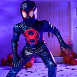 Disney Miles Morales Spider-Man Costume For Kids -Clothing Shop 5502107019285 10