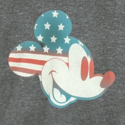 Disney Mickey Mouse Americana Flag T-Shirt For Adults 2 Disney Mickey Mouse Americana Flag T-Shirt For Adults -Clothing Shop 6720107063644 2