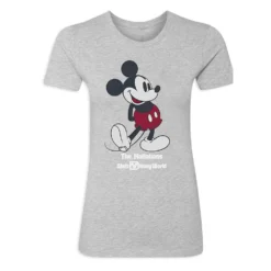 Women's Walt Disney World Standing Mickey Mouse T-Shirt – Customized -Clothing Shop 7405055825930 2