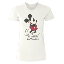Women's Walt Disney World Standing Mickey Mouse T-Shirt – Customized -Clothing Shop 7405055825930 3