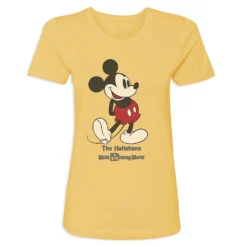 Women's Walt Disney World Standing Mickey Mouse T-Shirt – Customized -Clothing Shop 7405055825930 9