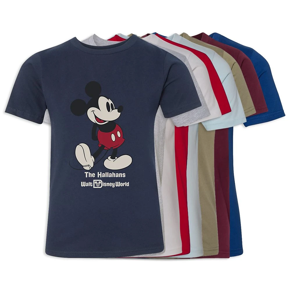 Kids' Walt Disney World Standing Mickey Mouse T-Shirt – Customized Kids' Walt Disney World Standing Mickey Mouse T-Shirt – Customized -Clothing Shop 7407055825934
