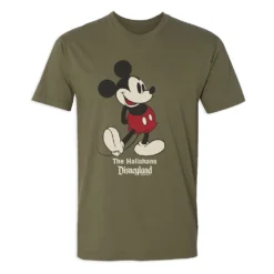 Adults' Disneyland Standing Mickey Mouse T-Shirt – Customized -Clothing Shop 7807055820337 7