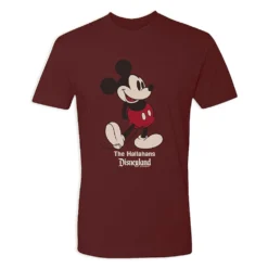 Adults' Disneyland Standing Mickey Mouse T-Shirt – Customized -Clothing Shop 7807055820337 8