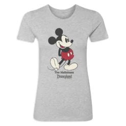 Women's Disneyland Standing Mickey Mouse T-Shirt – Customized -Clothing Shop 7807055820349 2