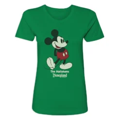 Women's Disneyland Standing Mickey Mouse T-Shirt – Customized -Clothing Shop 7807055820349 4