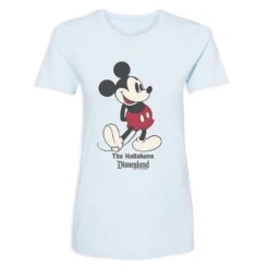 Women's Disneyland Standing Mickey Mouse T-Shirt – Customized -Clothing Shop 7807055820349 5