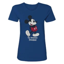 Women's Disneyland Standing Mickey Mouse T-Shirt – Customized -Clothing Shop 7807055820349 6
