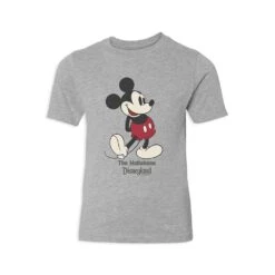 Kids' Disneyland Standing Mickey Mouse T-Shirt – Customized 2 Kids' Disneyland Standing Mickey Mouse T-Shirt – Customized -Clothing Shop 7807055820359 2