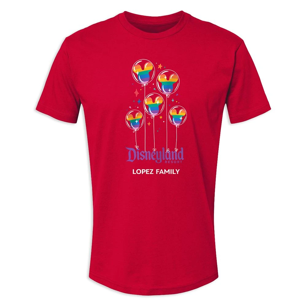Adults' Disneyland Mickey Mouse Balloon T-Shirt – Customized Adults' Disneyland Mickey Mouse Balloon T-Shirt – Customized -Clothing Shop 7807055820387 5
