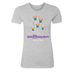 Women's Walt Disney World Mickey Mouse Balloon T-Shirt – Customized -Clothing Shop 7807055820395 2