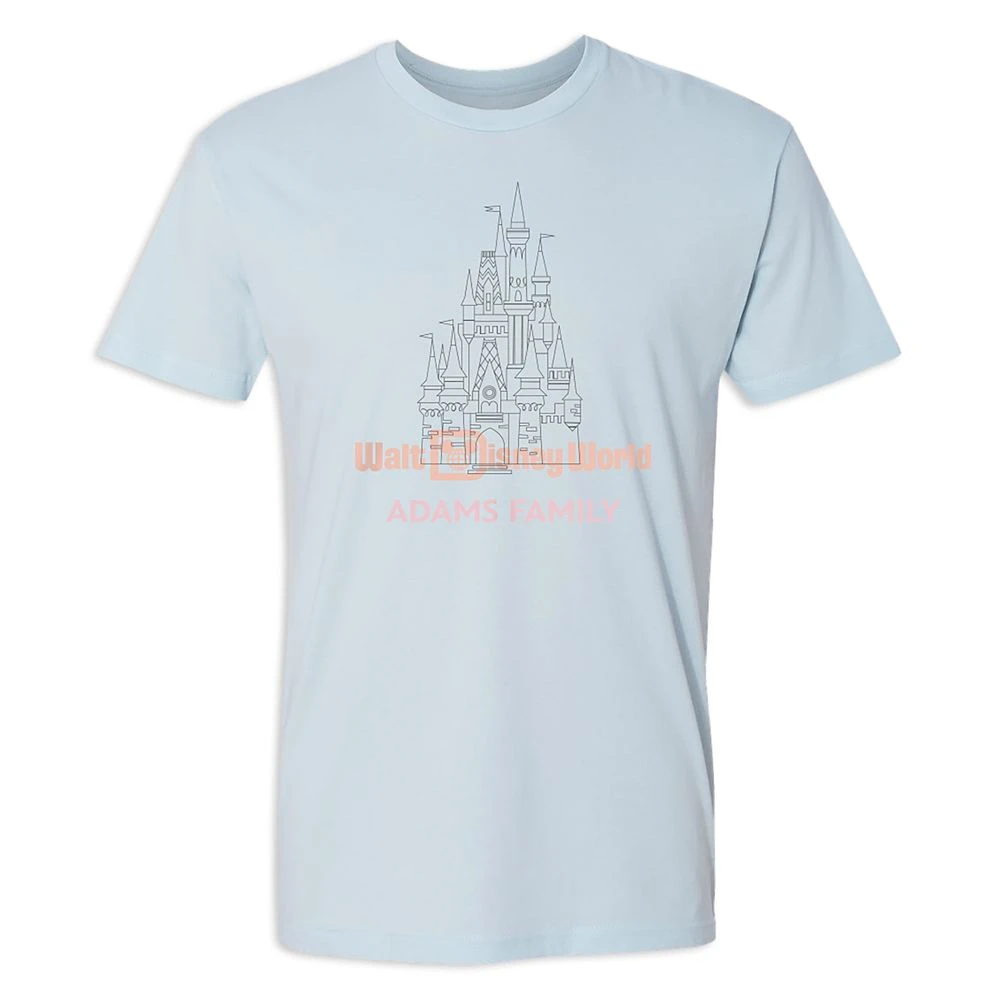 Adults' Cinderella Castle Walt Disney World T-Shirt – Customized Adults' Cinderella Castle Walt Disney World T-Shirt – Customized -Clothing Shop 7807055820417 1