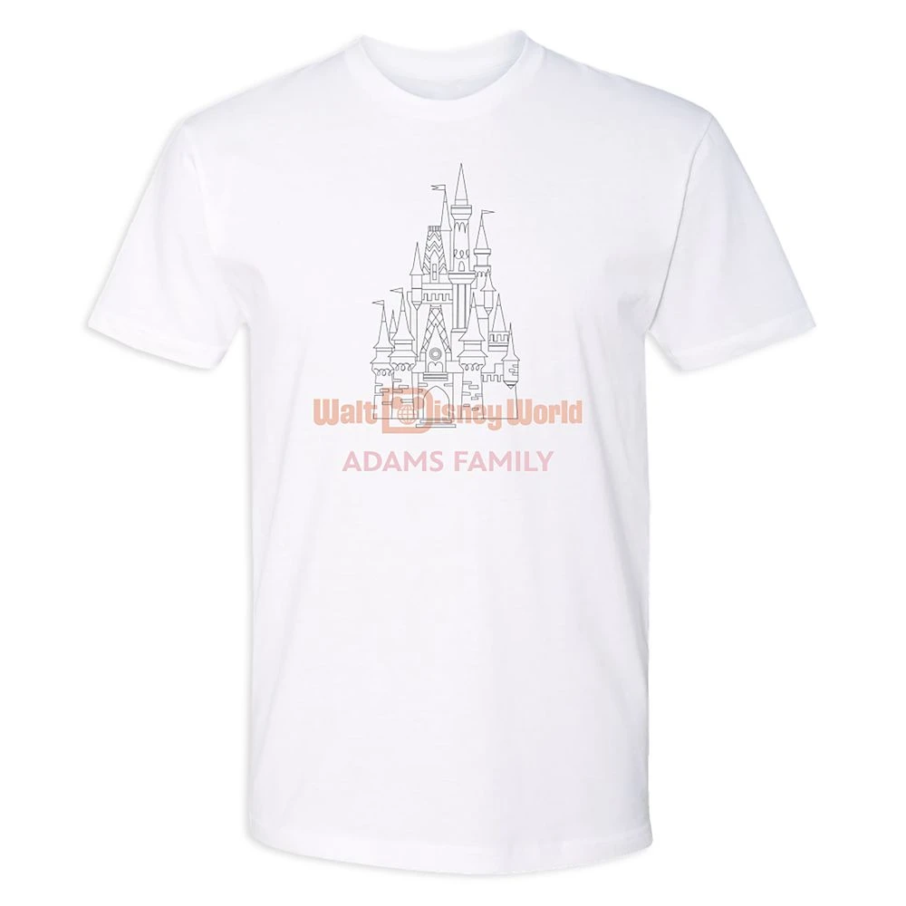 Adults' Cinderella Castle Walt Disney World T-Shirt – Customized Adults' Cinderella Castle Walt Disney World T-Shirt – Customized -Clothing Shop 7807055820417 2