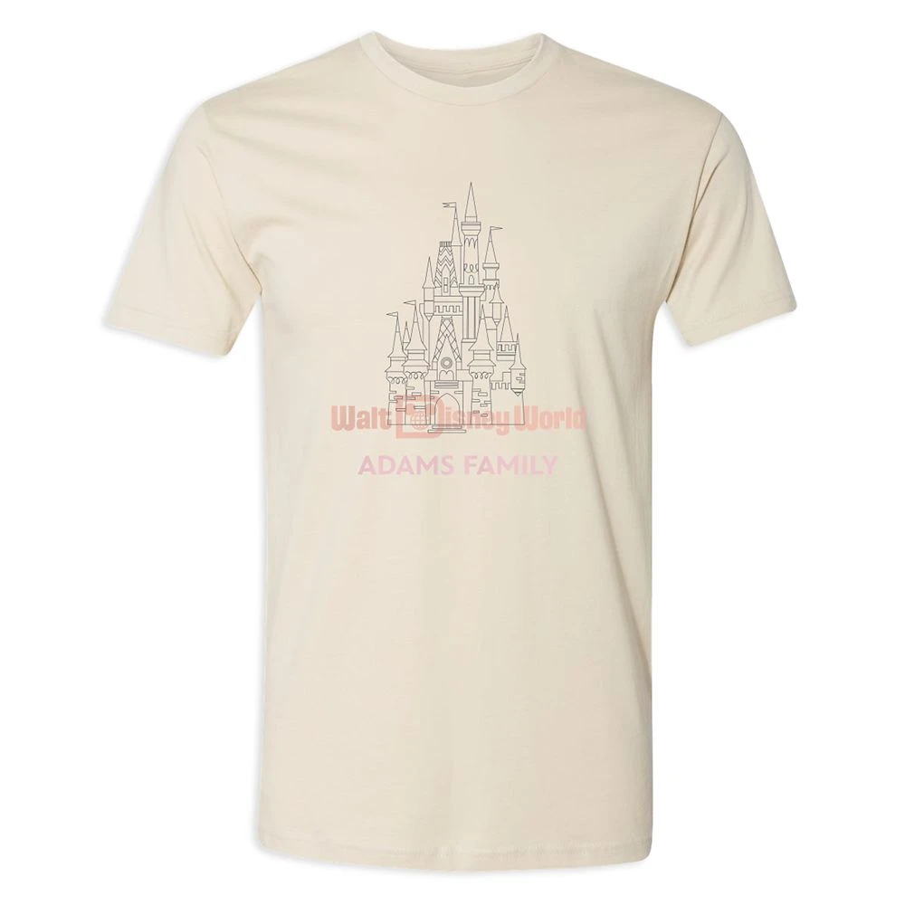 Adults' Cinderella Castle Walt Disney World T-Shirt – Customized Adults' Cinderella Castle Walt Disney World T-Shirt – Customized -Clothing Shop 7807055820417 3