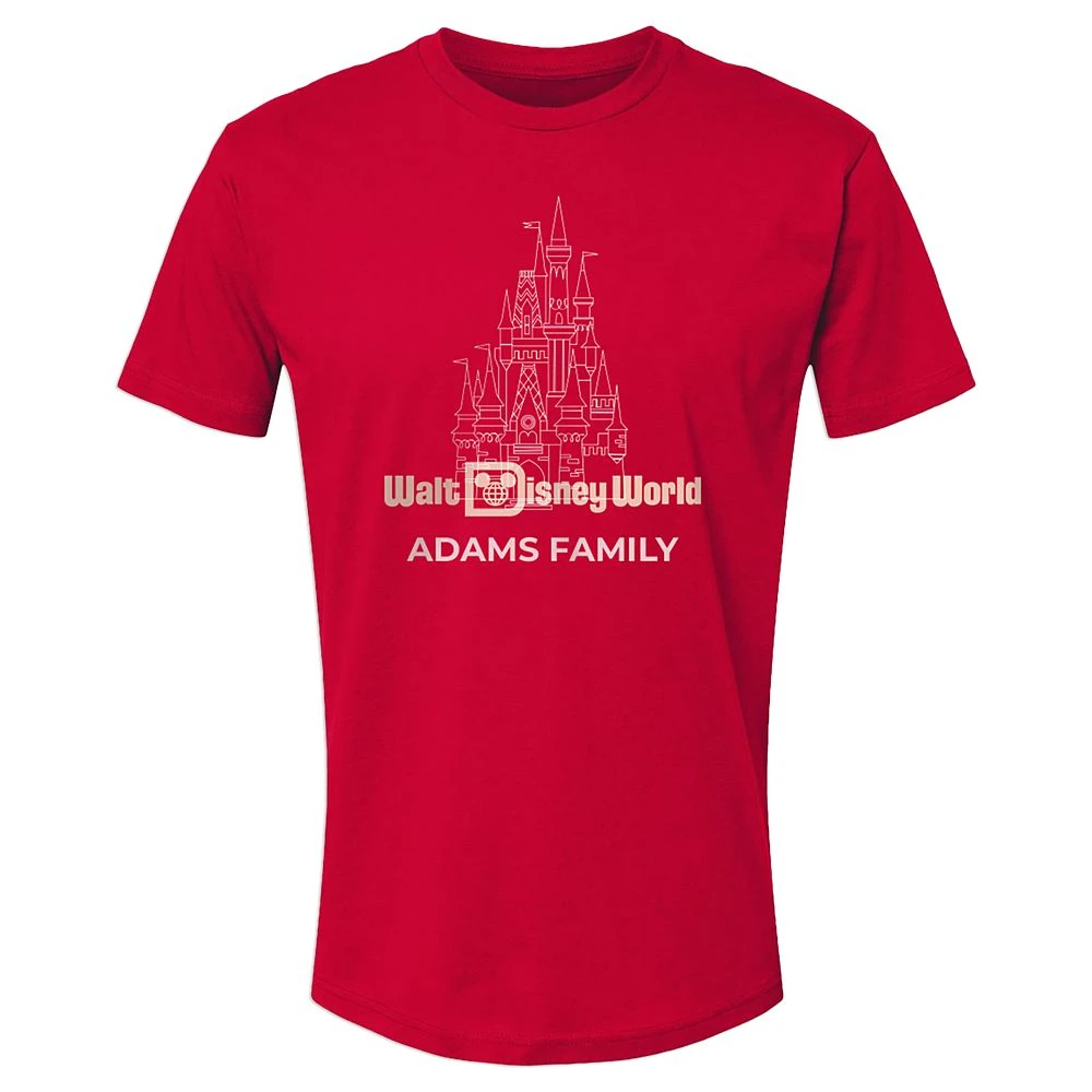 Adults' Cinderella Castle Walt Disney World T-Shirt – Customized Adults' Cinderella Castle Walt Disney World T-Shirt – Customized -Clothing Shop 7807055820417 5