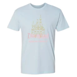 Adults' Sleeping Beauty Castle Disneyland T-Shirt – Customized -Clothing Shop 7807055820421 2