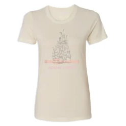 Women's Cinderella Castle Walt Disney World T-Shirt – Customized -Clothing Shop 7807055820424 3