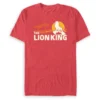 Disney The Lion King Heathered T-Shirt For Adults