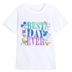 Disney Mickey Mouse And Friends ''Best Day Ever'' T-Shirt For Kids