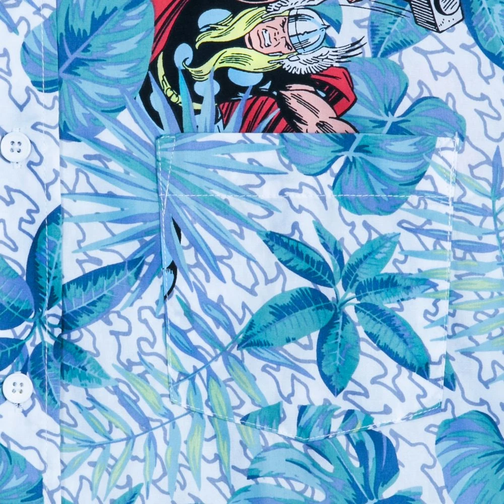 The Avengers Woven Shirt for Adults Disney The Avengers Woven Shirt For Adults -Clothing Shop 7807107060205 2