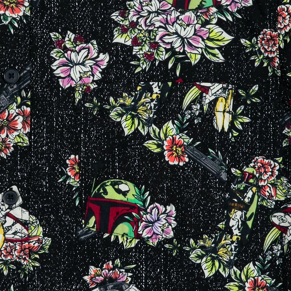 Boba Fett Woven Shirt for Adults – Star Wars Disney Boba Fett Woven Shirt For Adults – Star Wars -Clothing Shop 7807107060209 2