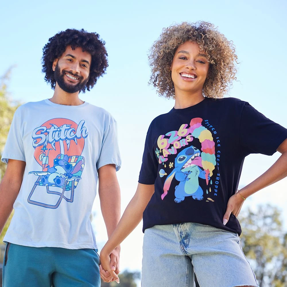 Stitch ''626 Flavors'' T-Shirt for Adults – Lilo & Stitch Disney Stitch ''626 Flavors'' T-Shirt For Adults – Lilo & Stitch -Clothing Shop 7807107060237 2