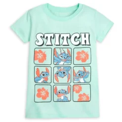 Disney Stitch Grid T-Shirt For Kids – Lilo & Stitch