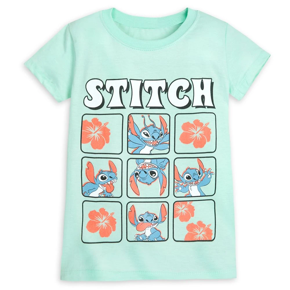 Stitch Grid T-Shirt for Kids – Lilo & Stitch Disney Stitch Grid T-Shirt For Kids – Lilo & Stitch -Clothing Shop 7807107060242