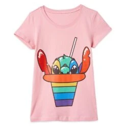 Disney Stitch Rainbow Shave Ice T-Shirt For Girls – Lilo & Stitch