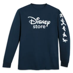 Disney Store Logo Long Sleeve T-Shirt For Adults