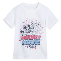 Disney Mickey Mouse And Friends Fireworks T-Shirt For Kids