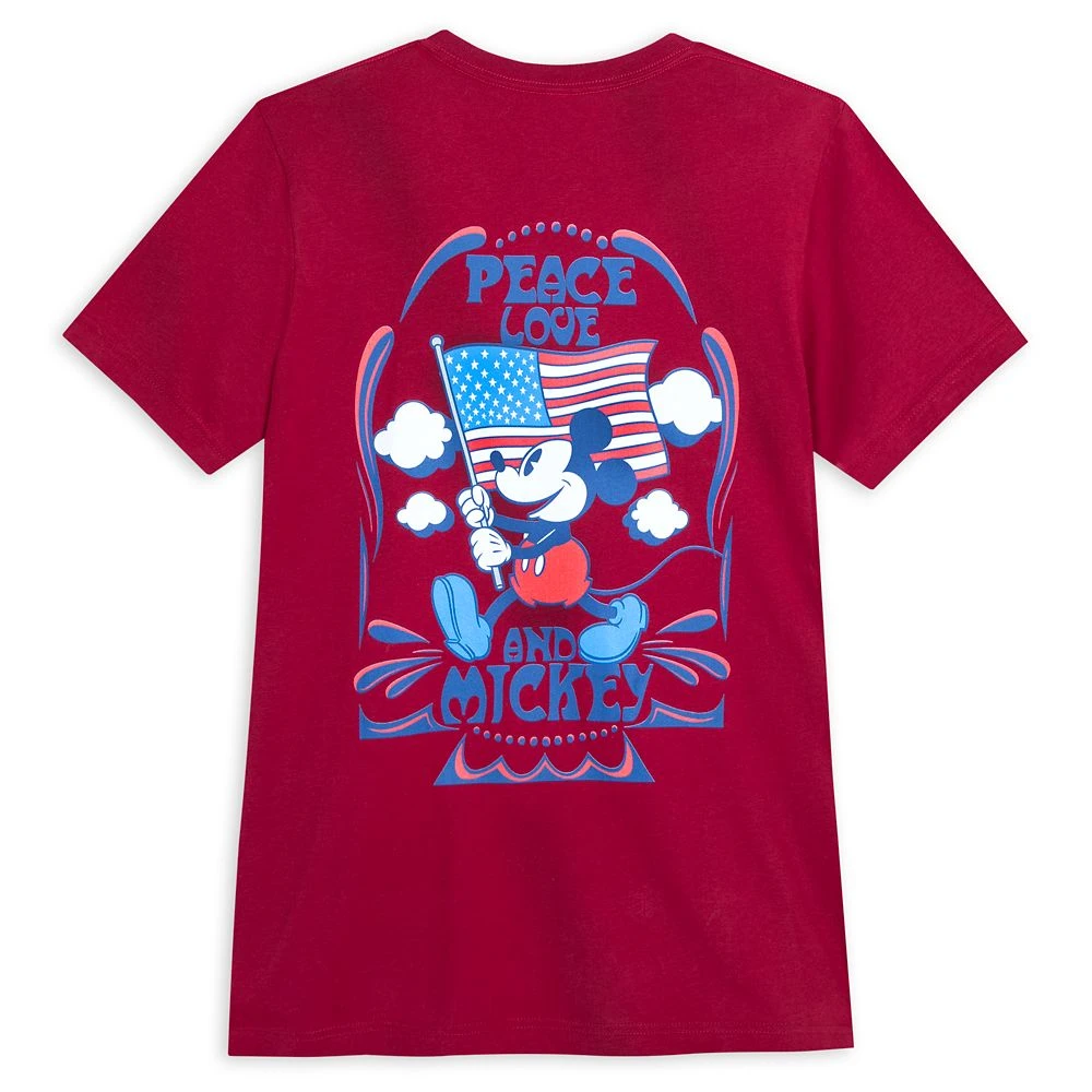 Mickey Mouse Americana T-Shirt for Adults Disney Mickey Mouse Americana T-Shirt For Adults -Clothing Shop 7807107060515 1
